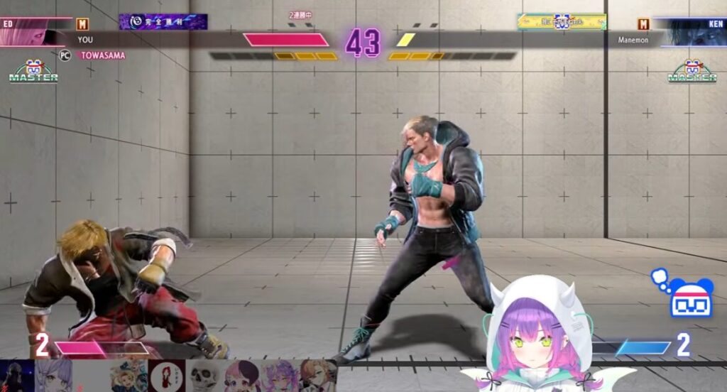 常闇トワのストリートファイター6